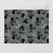 De grimavonturen van Billy & Mandy Pattern Briefkaart (Voorkant)