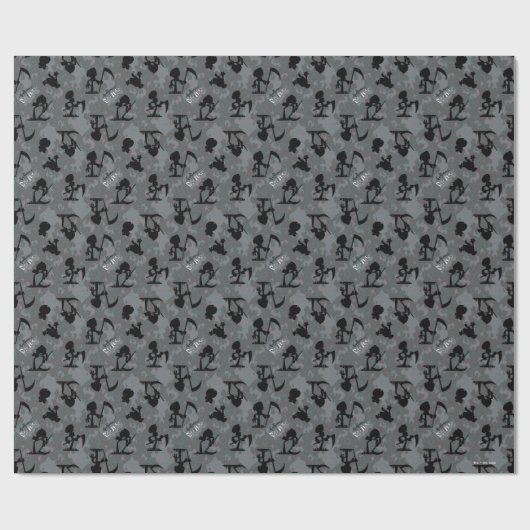 De grimavonturen van Billy & Mandy Pattern Cadeaupapier (Vlak)