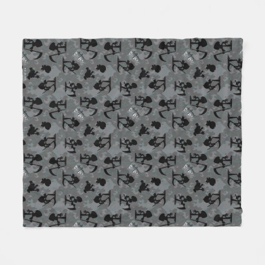 De grimavonturen van Billy & Mandy Pattern Fleece Deken (Voorkant (Horizontaal))