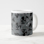 De grimavonturen van Billy & Mandy Pattern Grote Koffiekop (Voorkant rechts)