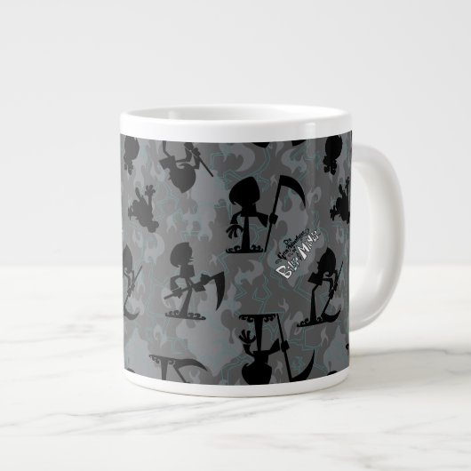 De grimavonturen van Billy & Mandy Pattern Grote Koffiekop (Voorkant rechts)