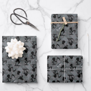 De grimavonturen van Billy & Mandy Pattern Inpakpapier Vel