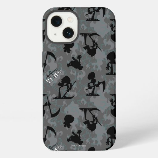 De grimavonturen van Billy & Mandy Pattern iPhone Hoesje (Achterkant)