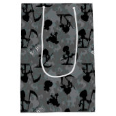 De grimavonturen van Billy & Mandy Pattern Medium Cadeauzakje (Achterkant)