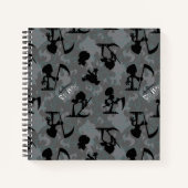 De grimavonturen van Billy & Mandy Pattern Notitieboek (Voorkant)