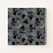 De grimavonturen van Billy & Mandy Pattern Notitieboek (Achterkant)