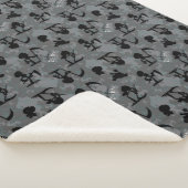 De grimavonturen van Billy & Mandy Pattern Sherpa Deken (3/4)