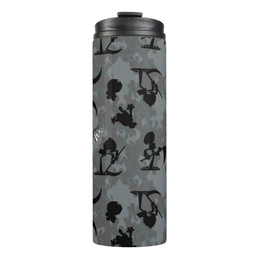 De grimavonturen van Billy & Mandy Pattern Thermosbeker (Voorkant)