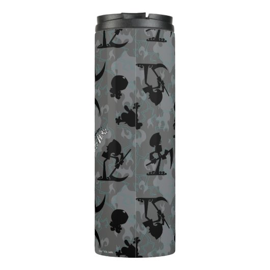 De grimavonturen van Billy & Mandy Pattern Thermosbeker (Achterkant)