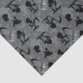 De grimavonturen van Billy & Mandy Pattern Tissuepapier (Detail)