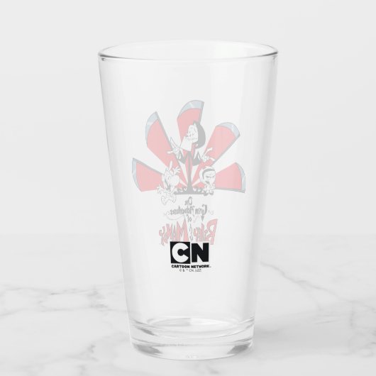 De grimavonturen van Billy & Mandy Scythes Art Glas (Achterkant)