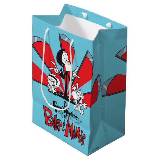 De grimavonturen van Billy & Mandy Scythes Art Medium Cadeauzakje (Voorkant Gekanteld)