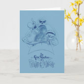 De grimavonturen van Billy & Mandy Sketch Art Kaart (Gele Bloem)