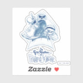 De grimavonturen van Billy & Mandy Sketch Art Sticker (Vel)