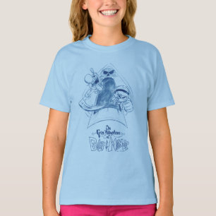 De grimavonturen van Billy & Mandy Sketch Art T-shirt