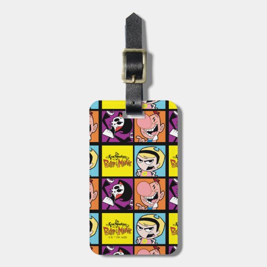 De grimmige avonturen van Billy & Mandy Character  Bagagelabel (Voorkant verticaal)