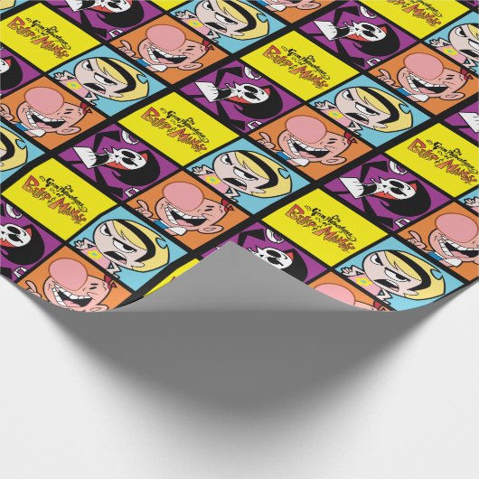 De grimmige avonturen van Billy & Mandy Character  Cadeaupapier (Hoek)