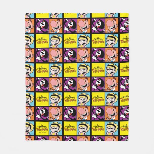De grimmige avonturen van Billy & Mandy Character  Fleece Deken (Voorkant)