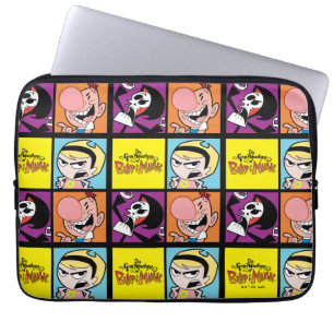 De grimmige avonturen van Billy & Mandy Character Laptop Sleeve