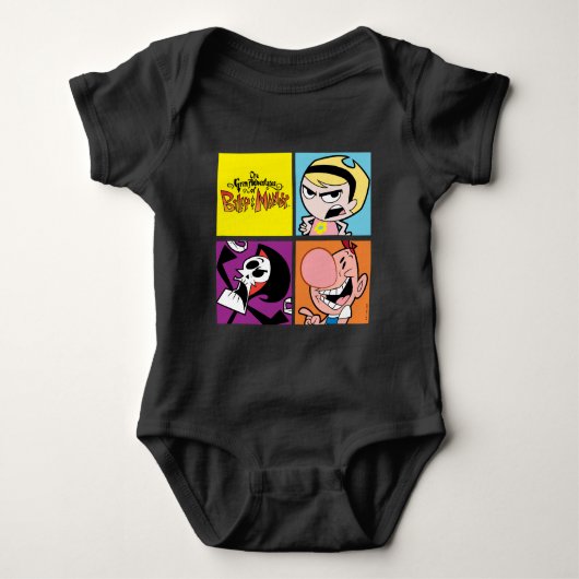De grimmige avonturen van Billy & Mandy Character  Romper (Voorkant)