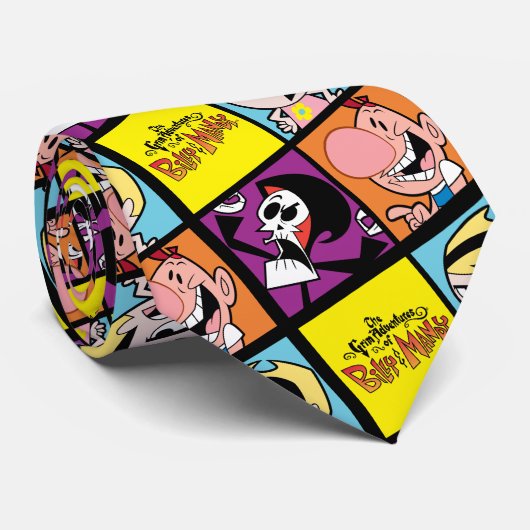 De grimmige avonturen van Billy & Mandy Character  Stropdas (Opgerold)