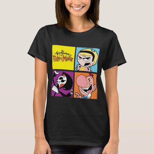 De grimmige avonturen van Billy & Mandy Character T-shirt (Voorkant)