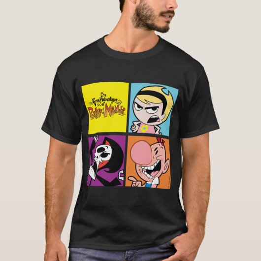 De grimmige avonturen van Billy & Mandy Character T-shirt (Voorkant)