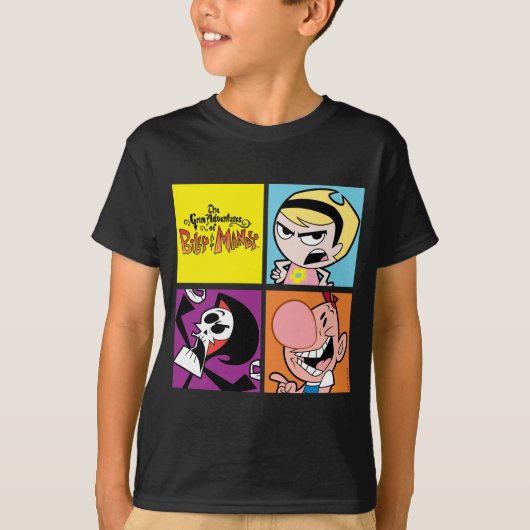De grimmige avonturen van Billy & Mandy Character  T-shirt (Voorkant)