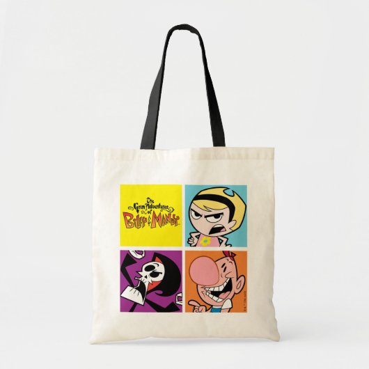 De grimmige avonturen van Billy & Mandy Character  Tote Bag (Voorkant)