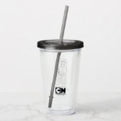 De grimmige avonturen van Billy & Mandy - Het eind Acryl Drinkbeker (Achterkant)