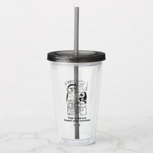 De grimmige avonturen van Billy & Mandy - Het eind Acryl Drinkbeker
