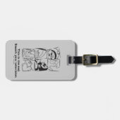 De grimmige avonturen van Billy & Mandy - Het eind Bagagelabel (Voorkant horizontaal)