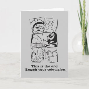 De grimmige avonturen van Billy & Mandy - Het eind Kaart