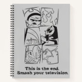 De grimmige avonturen van Billy & Mandy - Het eind Notitieboek (Voorkant)