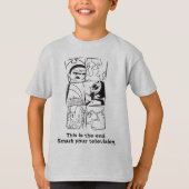 De grimmige avonturen van Billy & Mandy - Het eind T-shirt (Voorkant)