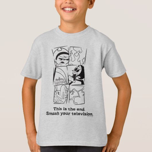 De grimmige avonturen van Billy & Mandy - Het eind T-shirt (Voorkant)