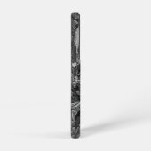 De grimmige schoonheid, Death Skeleton Samsung Galaxy Hoesje (Rechterkant)