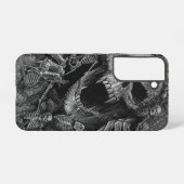 De grimmige schoonheid, Death Skeleton Samsung Galaxy Hoesje (Achterkant horizontaal)