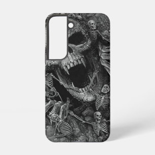 De grimmige schoonheid, Doodskelet Samsung Galaxy Hoesje