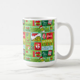 De Grinch 12 dagen van Grinchmas-patroon Koffiemok