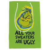 De Grinch | Al uw Zweeters zijn een lelijke prijso Medium Cadeauzakje (Voorkant)