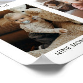 De Grinch | Baby's Eerste Jaar Fotocollage Poster (Hoek)