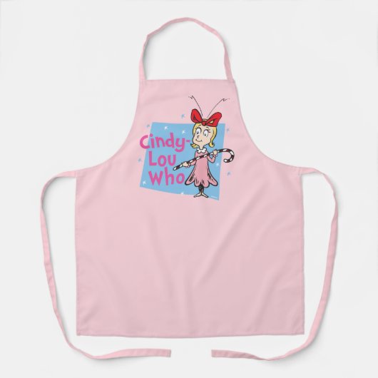 De Grinch | Cindy-Lou who - Candy Cane Schort (Voorkant)