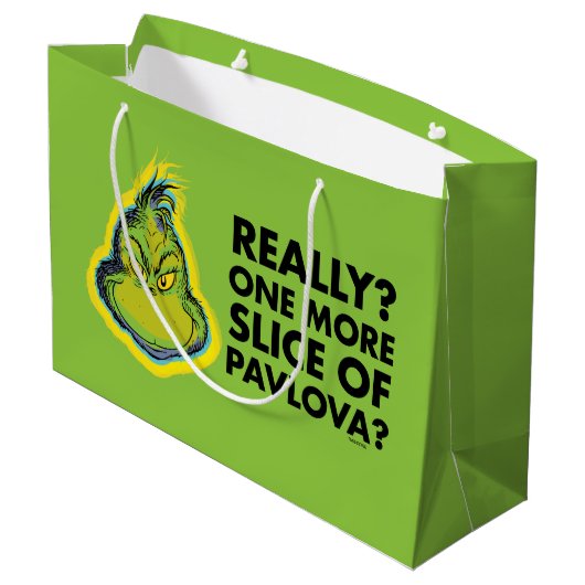 De Grinch | Echt? Nog een stukje Pavlova? Qu Groot Cadeauzakje (Achterkant Gekanteld)