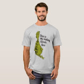De Grinch | Funny Resting Grinch Face T-shirt (Voorkant volledig)