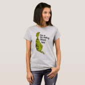 De Grinch | Funny Resting Grinch Face T-shirt (Voorkant volledig)