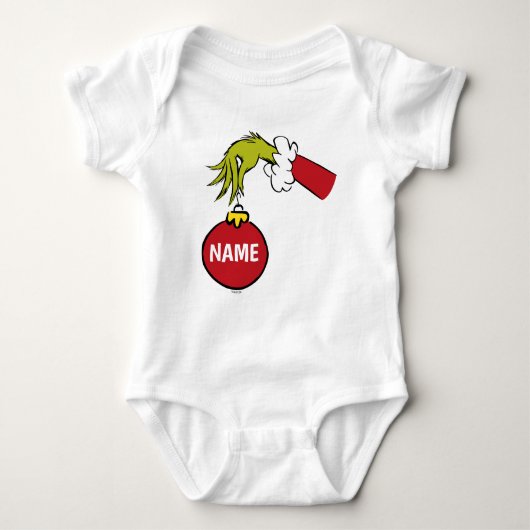 De Grinch | Gepersonaliseerde naam T-Shirt (Voorkant)