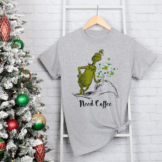De Grinch | Grappig heb koffie nodig T-shirt