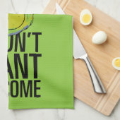 De Grinch | Grappig Sorry Dat Ik Te Laat Was, Ik W Theedoek (Quarter Fold)