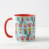 De Grinch | Happy Wholidays Patroon Mok (Links)